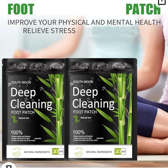 NWT South Motion Deep Cleaning Foot Patches - Picture 7 of 7